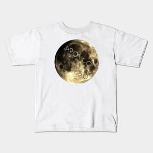 Apollo 11 50th Anniversary Moon Photo Kids T-Shirt